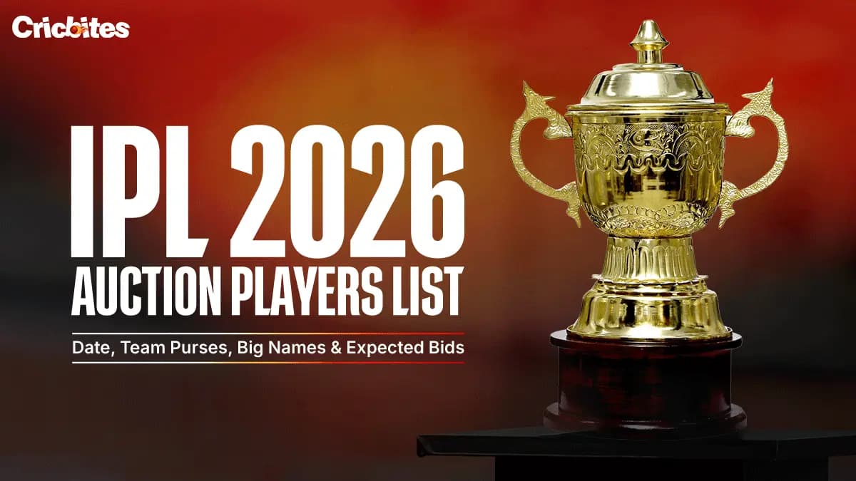 IPL 2026 Auction Players List: Date, Team Purses, Big Names & Expected Bids