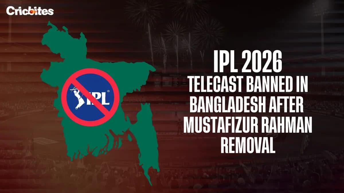 IPL 2026 Telecast Banned In Bangladesh After Mustafizur Rahman Removal