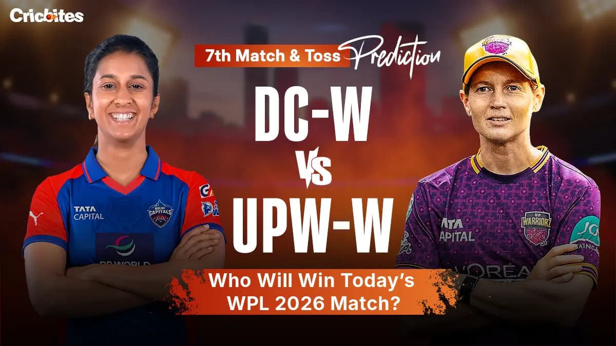 DC-W vs UPW-W Toss & Match Prediction: Who Will Win Today’s WPL 2026 Match?