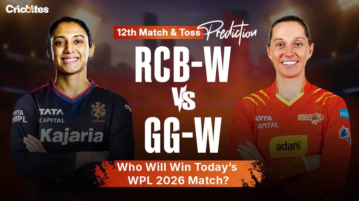 GG-W vs RCB-W Toss & Match Prediction: Who Will Win Today’s WPL 2026 Match?
