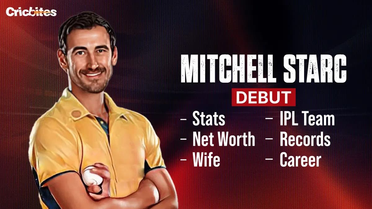 Mitchell Starc Debut, Stats, Net Worth, Wife, IPL Team, Records, Career