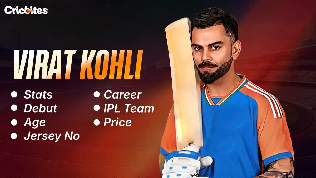 Virat Kohli Debut, Biography, Stats, Net Worth, Wife, IPL Team, Records, Career