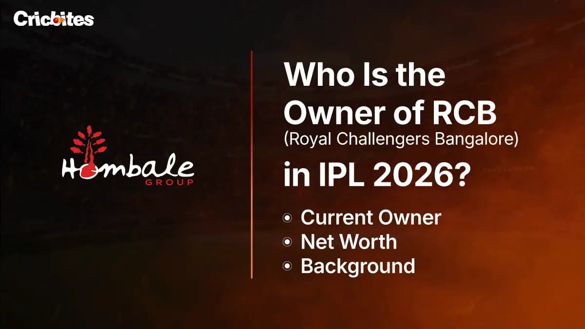 Who Is The Owner of RCB (Royal Challengers Bangalore) in IPL 2026? Current Owner, Net Worth, Background