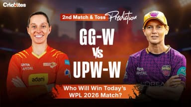 GG-W vs UPW-W Toss & Match Prediction: Who Will Win Today’s WPL 2026 Match?