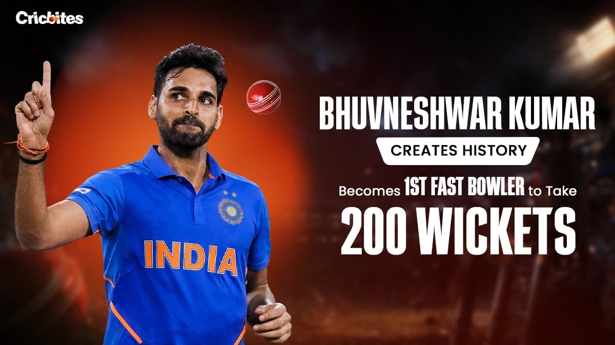 Bhuvneshwar Kumar Creates History, Becomes 1st Fast Bowler to Take 200 Wickets