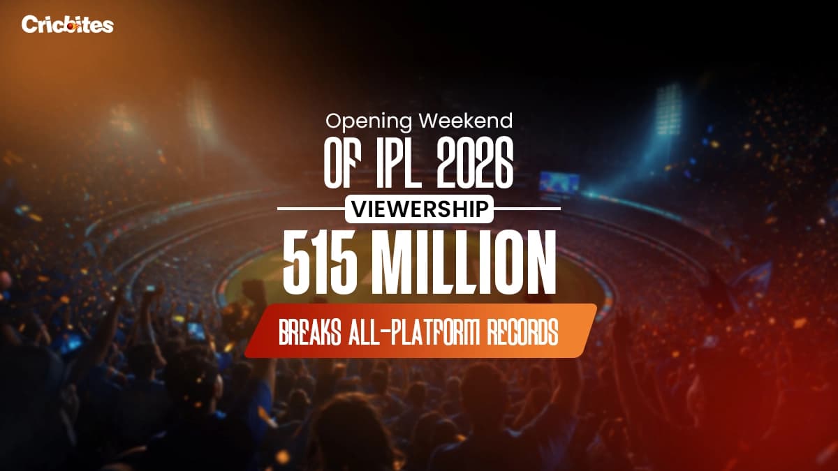 Opening Weekend of IPL 2026 Viewership: 515 Million, Breaks All‑Platform Records