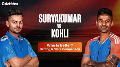 Virat Kohli vs Suryakumar Yadav: Who Is Better? Batting & Stats Comparison