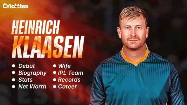 Heinrich Klaasen Debut, Biography, Stats, Net Worth, Wife, IPL Team, Records, Career