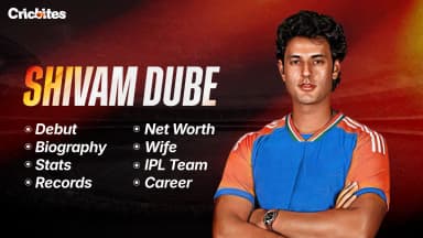 Shivam Dube Debut, Biography, Stats, Net Worth, Wife, IPL Team, Records, Career