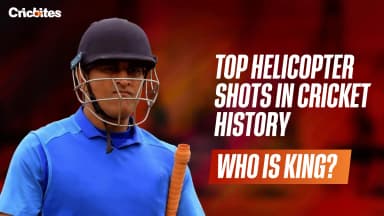 Top Helicopter Shots in Cricket History: Who Is King?